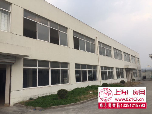 G1495	浦東川沙 G1501華夏路高架邊 二樓可裝貨梯900平方米廠房倉庫辦公樓出租 1元含稅