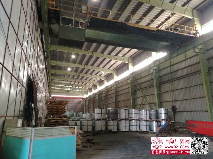 G1764 寶山楊行工業(yè)區(qū) 一房東 帶行車1300平單層廠房倉庫出租 近地鐵