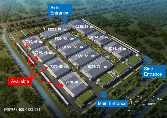 G2790 蘇州太倉中德工業(yè)園三期 開發(fā)區(qū)政府自建標準廠房出租 單層可裝行車 4000平起租