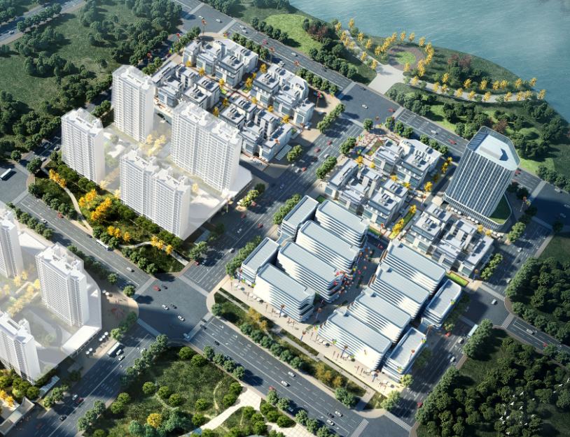 拿地四個月中南高科項(xiàng)目規(guī)劃公示 臨空港新城再添1501戶住宅